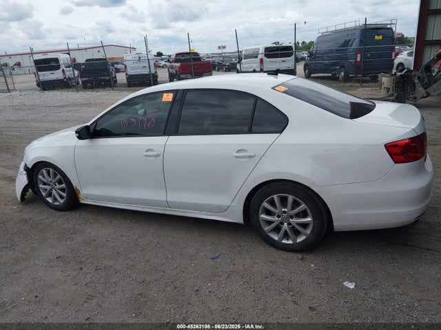 Продаж на аукціоні авто 2012 Volkswagen Jetta 2.5l Se, vin: 3VWDX7AJ1CM345128, номер лоту: 45363198