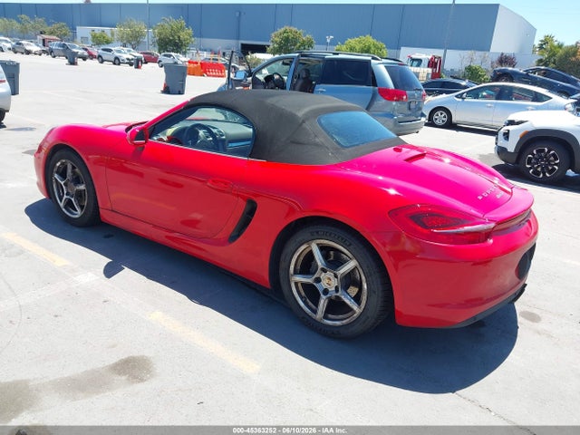 Продаж на аукціоні авто 2013 Porsche Boxster, vin: WP0CA2A85DS113334, номер лоту: 45363252