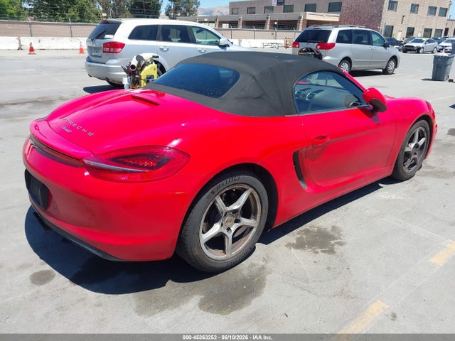 Продаж на аукціоні авто 2013 Porsche Boxster, vin: WP0CA2A85DS113334, номер лоту: 45363252