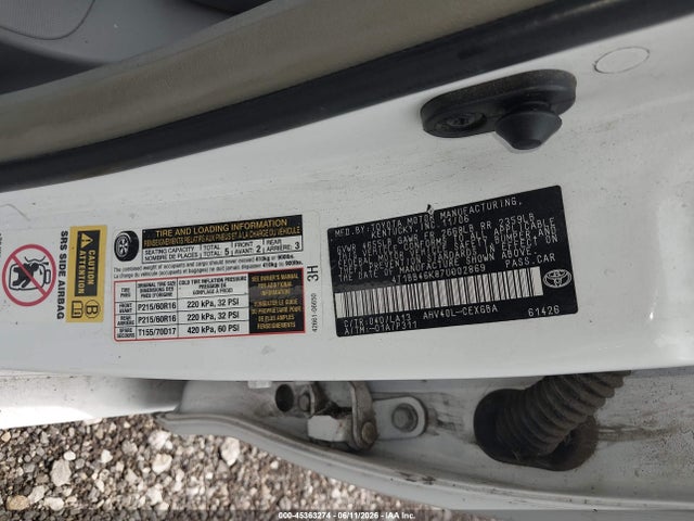 Aukcja sprzedaży 2007 Toyota Camry Hybrid, vin: 4T1BB46K87U002869, numer aukcji: 45363274