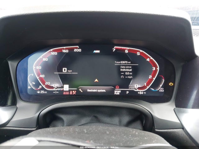 45363289 :رقم المزاد ، 3MW5R1J00L8B39522 vin ، 2020 Bmw 330i مزاد بيع