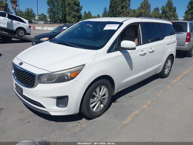 Aukcja sprzedaży 2016 Kia Sedona Lx, vin: KNDMB5C16G6087410, numer aukcji: 45363327