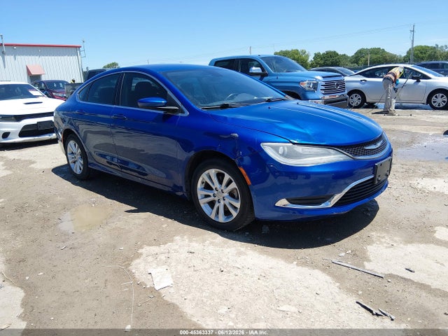 Продажа на аукционе авто 2015 Chrysler 200 Limited, vin: 1C3CCCABXFN714689, номер лота: 45363337