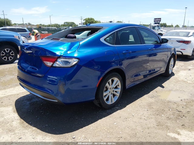 Продаж на аукціоні авто 2015 Chrysler 200 Limited, vin: 1C3CCCABXFN714689, номер лоту: 45363337