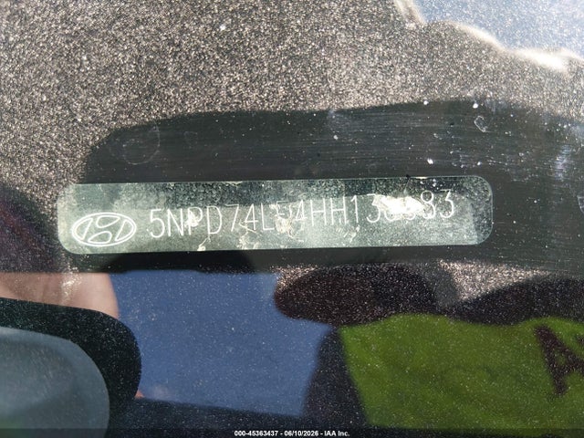 Aukcja sprzedaży 2017 Hyundai Elantra Se, vin: 5NPD74LF4HH136683, numer aukcji: 45363437