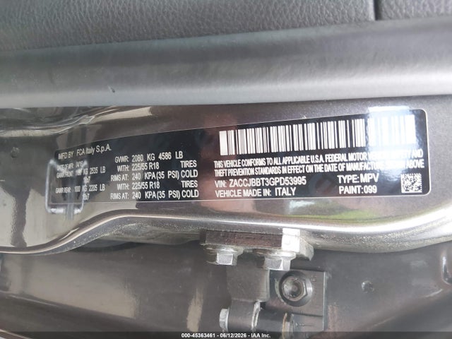 Jeep Renegade Justice 2016 ZACCJBBT3GPD53995 Image 9