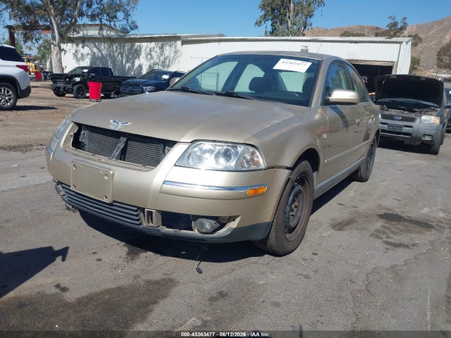 45363477 :رقم المزاد ، WVWPH63B01P207147 vin ، 2001 Volkswagen Passat Gls V6 مزاد بيع