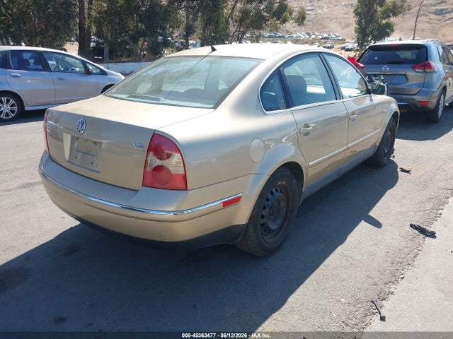 45363477 :رقم المزاد ، WVWPH63B01P207147 vin ، 2001 Volkswagen Passat Gls V6 مزاد بيع