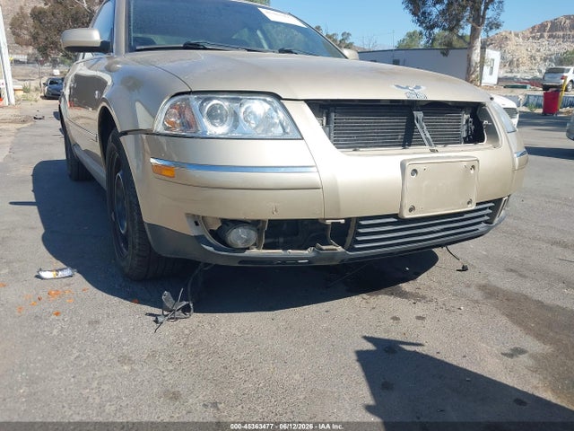 45363477 :رقم المزاد ، WVWPH63B01P207147 vin ، 2001 Volkswagen Passat Gls V6 مزاد بيع