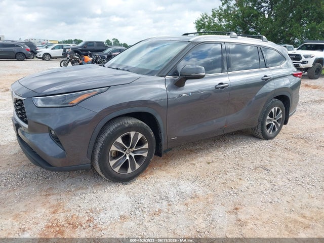 Toyota Highlander Hybrid Xle 2021 5TDGBRCH5MS036090 Image 2