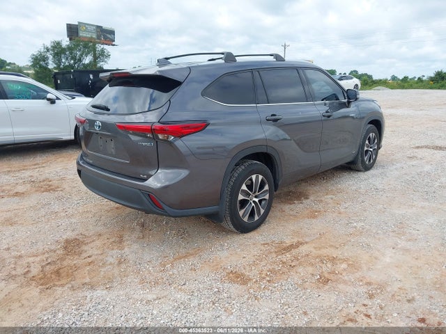 Toyota Highlander Hybrid Xle 2021 5TDGBRCH5MS036090 Image 4