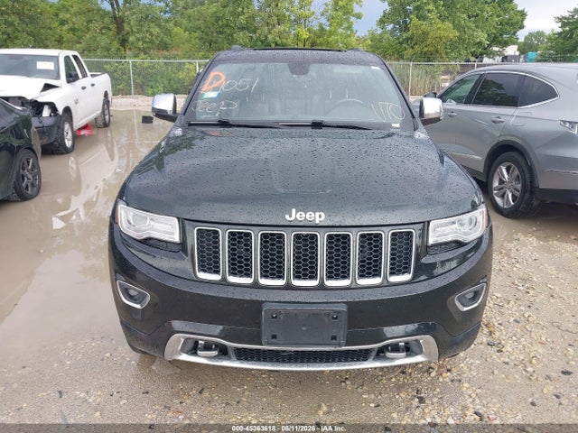 2015 Jeep Grand Cherokee Overland მანქანა იყიდება აუქციონზე, vin: 1C4RJFCG4FC905915, აუქციონის ნომერი: 45363618