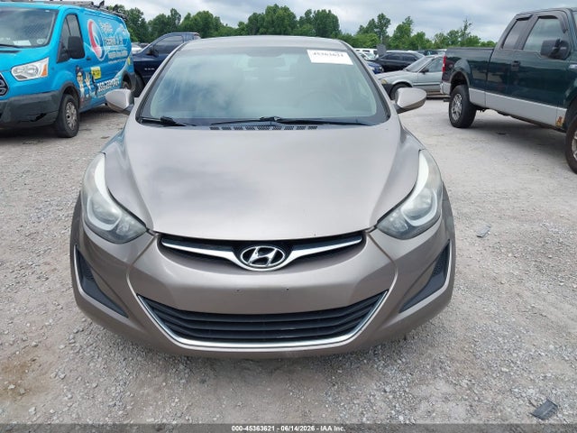 2014 Hyundai Elantra Se მანქანა იყიდება აუქციონზე, vin: 5NPDH4AEXEH520017, აუქციონის ნომერი: 45363621