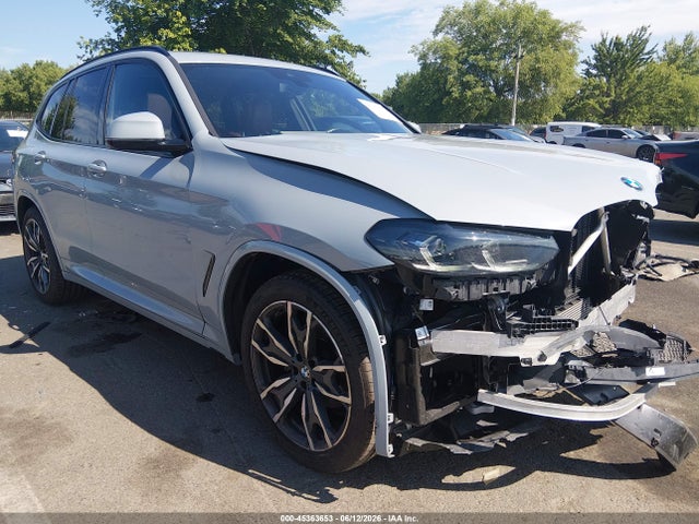 Продаж на аукціоні авто 2022 Bmw X3 Xdrive30i, vin: 5UX53DP01N9K87554, номер лоту: 45363653