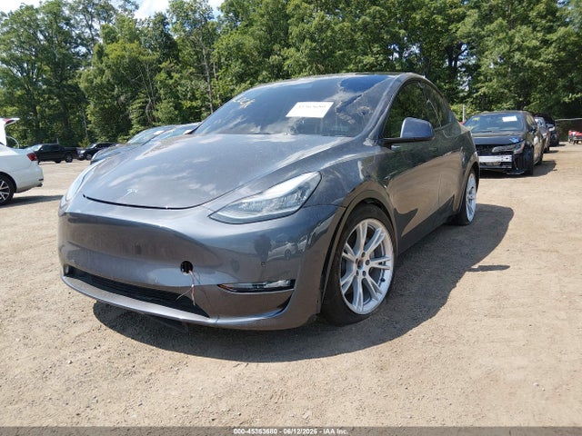 2021 Tesla Model Y Long Range Dual Motor All-wheel Drive მანქანა იყიდება აუქციონზე, vin: 5YJYGAEE1MF130983, აუქციონის ნომერი: 45363680