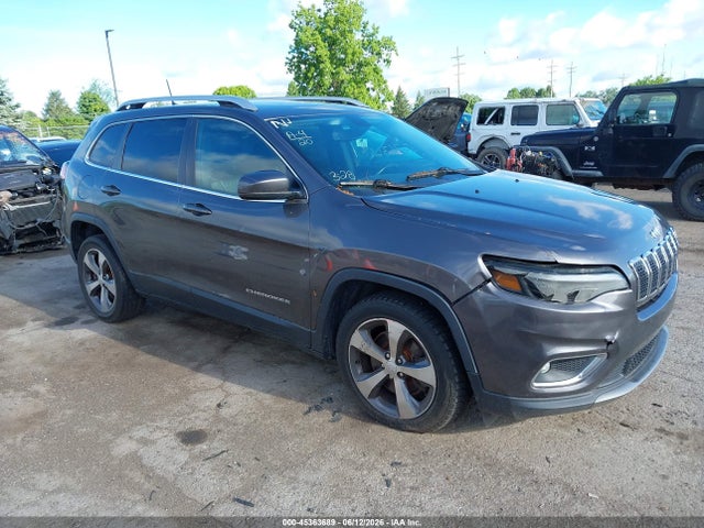 2020 Jeep Cherokee Limited Fwd მანქანა იყიდება აუქციონზე, vin: 1C4PJLDBXLD535472, აუქციონის ნომერი: 45363689