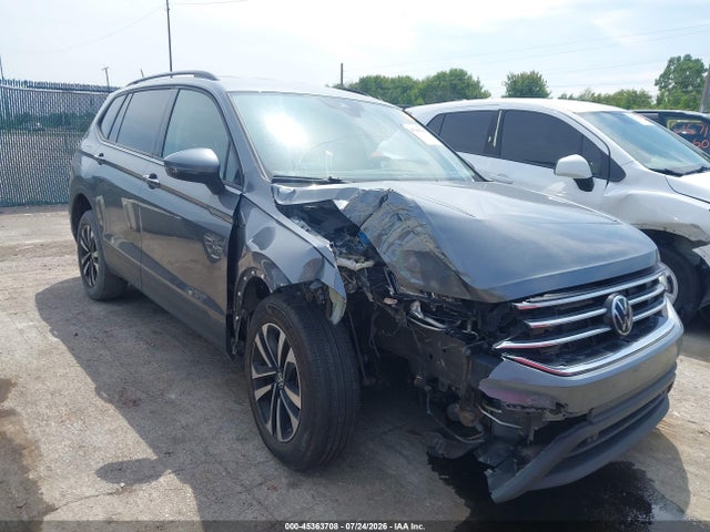 2022 Volkswagen Tiguan 2.0t S მანქანა იყიდება აუქციონზე, vin: 3VV1B7AX6NM012405, აუქციონის ნომერი: 45363708