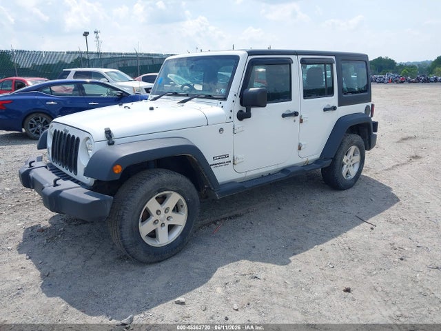 45363720 :رقم المزاد ، 1C4BJWKG1FL672451 vin ، 2015 Jeep Wrangler Unlimited Sport Rhd مزاد بيع