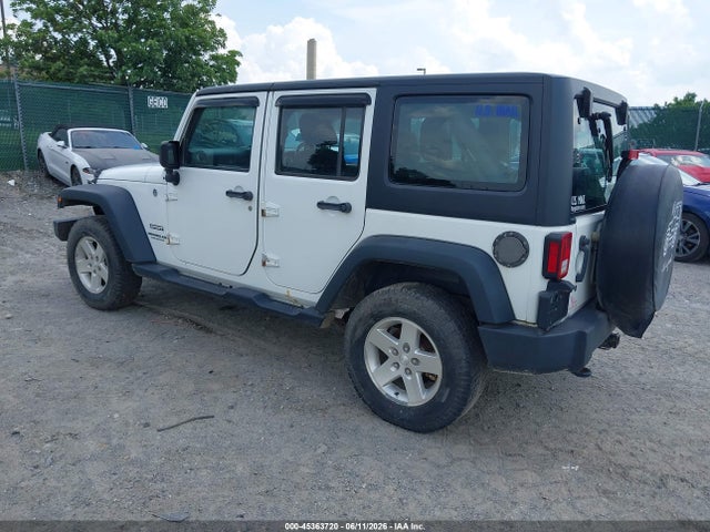 45363720 :رقم المزاد ، 1C4BJWKG1FL672451 vin ، 2015 Jeep Wrangler Unlimited Sport Rhd مزاد بيع