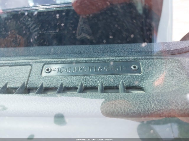 45363720 :رقم المزاد ، 1C4BJWKG1FL672451 vin ، 2015 Jeep Wrangler Unlimited Sport Rhd مزاد بيع