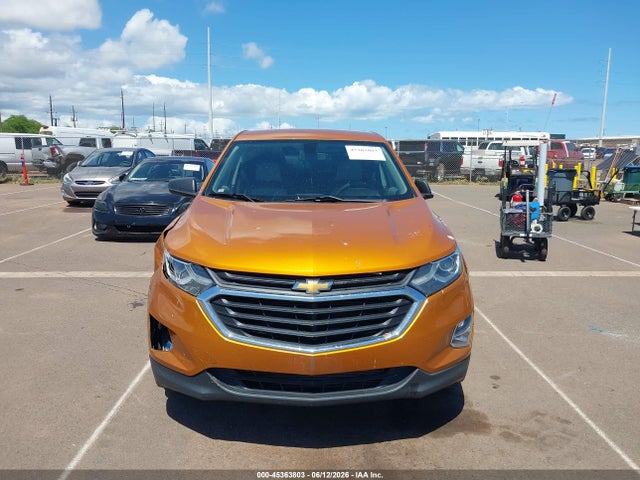 2018 Chevrolet Equinox Ls მანქანა იყიდება აუქციონზე, vin: 2GNAXHEV2J6160173, აუქციონის ნომერი: 45363803