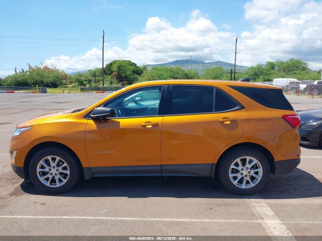 2018 Chevrolet Equinox Ls მანქანა იყიდება აუქციონზე, vin: 2GNAXHEV2J6160173, აუქციონის ნომერი: 45363803