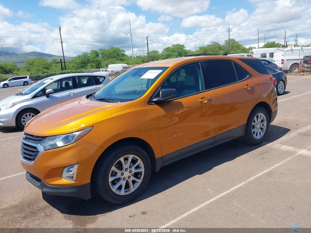 2018 Chevrolet Equinox Ls მანქანა იყიდება აუქციონზე, vin: 2GNAXHEV2J6160173, აუქციონის ნომერი: 45363803