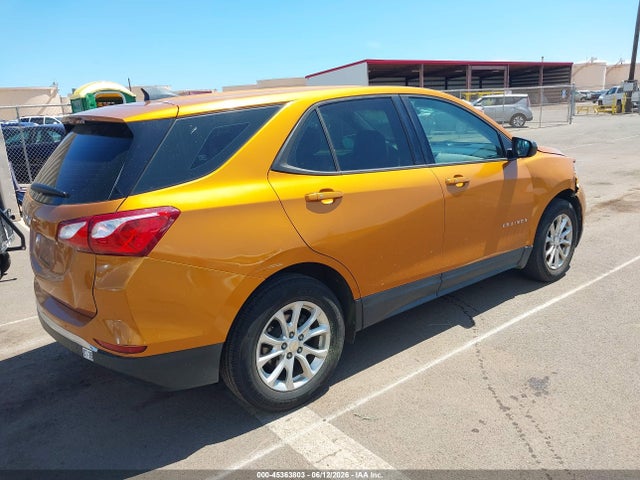 2018 Chevrolet Equinox Ls მანქანა იყიდება აუქციონზე, vin: 2GNAXHEV2J6160173, აუქციონის ნომერი: 45363803
