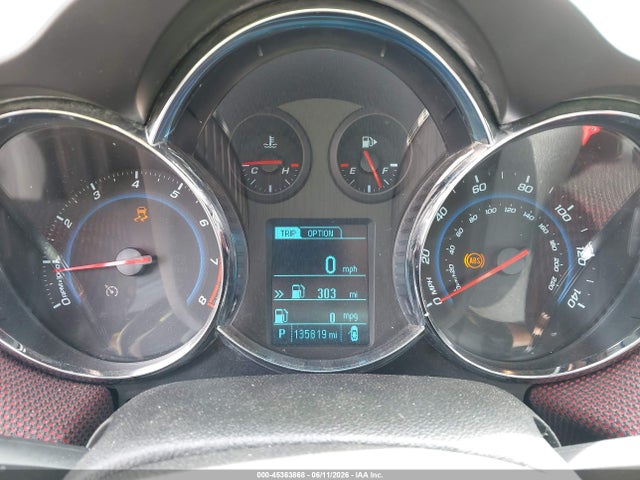 45363868 :رقم المزاد ، 1G1PC5SB5E7195943 vin ، 2014 Chevrolet Cruze 1lt Auto مزاد بيع