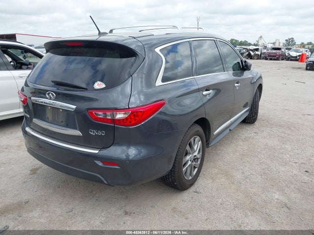 2014 Infiniti Qx60 მანქანა იყიდება აუქციონზე, vin: 5N1AL0MN6EC542447, აუქციონის ნომერი: 45363912