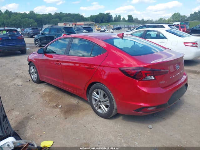 Продажа на аукционе авто 2020 Hyundai Elantra Sel, vin: 5NPD84LF9LH552430, номер лота: 45363948