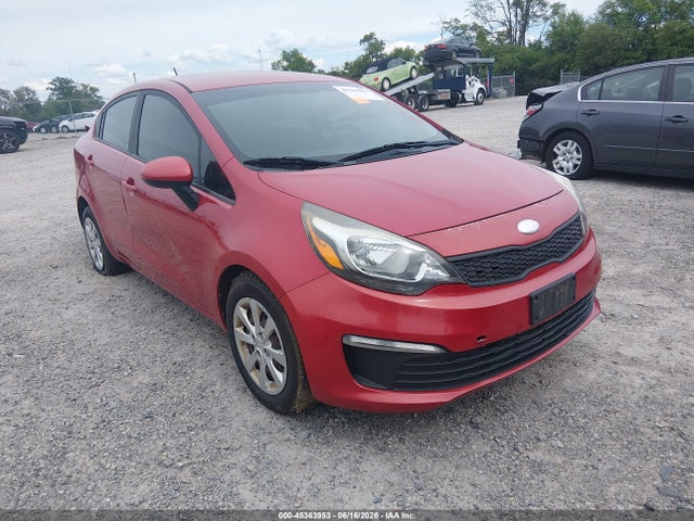 2017 Kia Rio Lx მანქანა იყიდება აუქციონზე, vin: KNADM4A30H6057925, აუქციონის ნომერი: 45363953