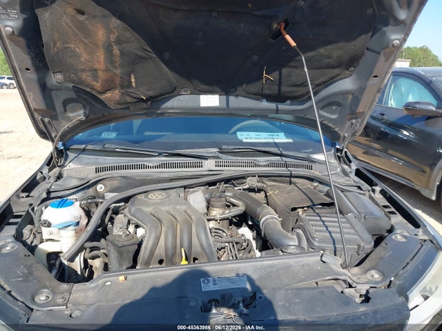 Продажа на аукционе авто 2011 Volkswagen Jetta 2.0l S, vin: 3VW2K7AJ0BM010107, номер лота: 45363986