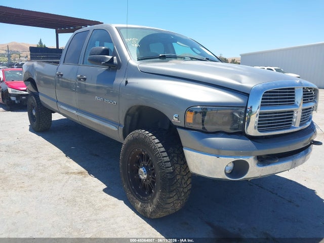 2005 Dodge Ram 2500 Slt/laramie მანქანა იყიდება აუქციონზე, vin: 3D7KS28C35G830929, აუქციონის ნომერი: 45364007