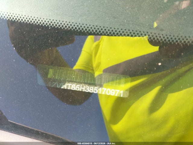 45364018 :رقم المزاد ، 1ZVHT85H385170971 vin ، 2008 Ford Mustang Gt Deluxe/gt Premium مزاد بيع