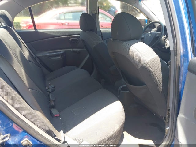2007 Kia Rio Lx მანქანა იყიდება აუქციონზე, vin: KNADE123076279289, აუქციონის ნომერი: 45364114