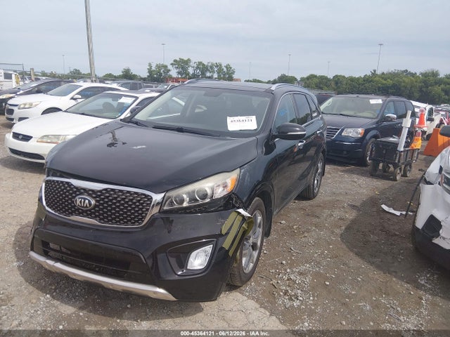 45364121 :رقم المزاد ، 5XYPKDA50JG349083 vin ، 2018 Kia Sorento 3.3l Sx مزاد بيع