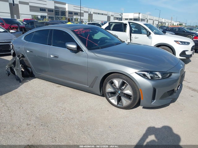 Продажа на аукционе авто 2025 Bmw I4 Gran Coupe Edrive40, vin: WBY23HD01SFV78762, номер лота: 45364185