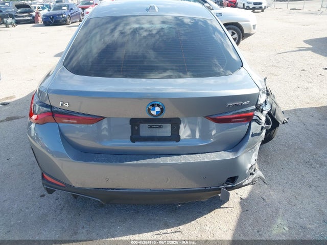 2025 Bmw I4 Gran Coupe Edrive40 მანქანა იყიდება აუქციონზე, vin: WBY23HD01SFV78762, აუქციონის ნომერი: 45364185