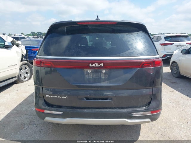 45364190 :رقم المزاد ، KNDNB4H37N6121649 vin ، 2022 Kia Carnival Mpv Lx Seat Package مزاد بيع