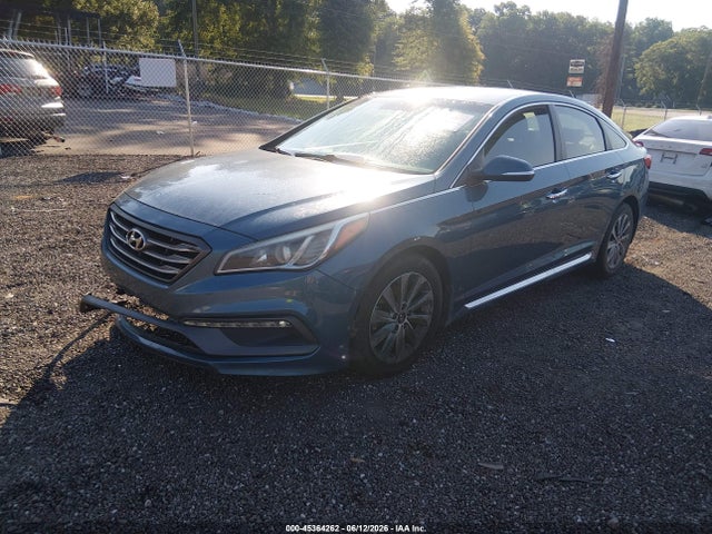 45364262 :رقم المزاد ، 5NPE34AF7FH130490 vin ، 2015 Hyundai Sonata Sport مزاد بيع