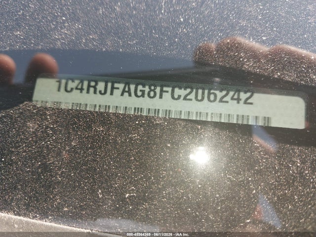 Aukcja sprzedaży 2015 Jeep Grand Cherokee Altitude, vin: 1C4RJFAG8FC206242, numer aukcji: 45364369