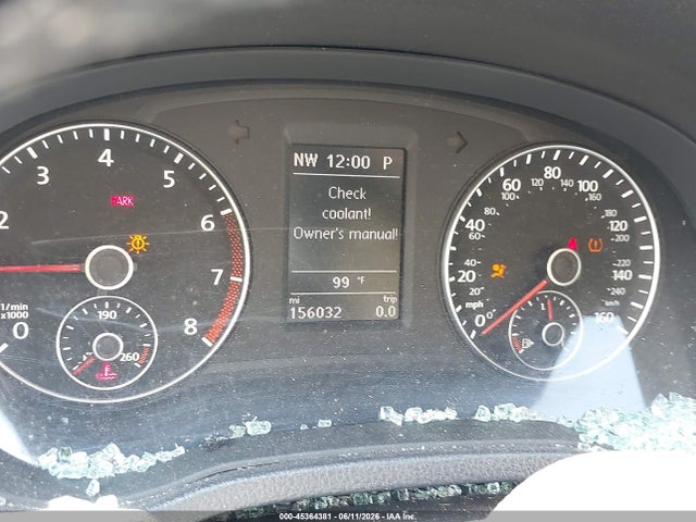 Aukcja sprzedaży 2013 Volkswagen Passat 2.5l Se, vin: 1VWBH7A37DC054867, numer aukcji: 45364381