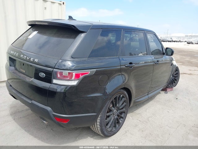 2016 Land Rover Range Rover Sport 3.0l V6 Turbocharged Diesel Hse Td6 მანქანა იყიდება აუქციონზე, vin: SALWR2KF8GA663584, აუქციონის ნომერი: 45364449