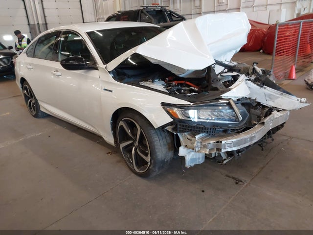 Aukcja sprzedaży 2022 Honda Accord Hybrid Sport, vin: 1HGCV3F21NA040437, numer aukcji: 45364510