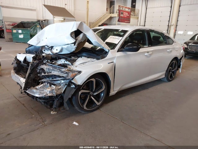 Aukcja sprzedaży 2022 Honda Accord Hybrid Sport, vin: 1HGCV3F21NA040437, numer aukcji: 45364510