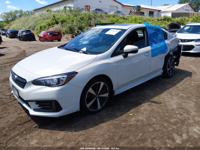 2021 Subaru Impreza Sport მანქანა იყიდება აუქციონზე, vin: 4S3GKAM69M3606396, აუქციონის ნომერი: 45364534