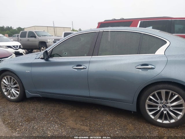 45364666 :رقم المزاد ، JN1CV7AP2JM241610 vin ، 2018 Infiniti Q50 2.0t Luxe مزاد بيع