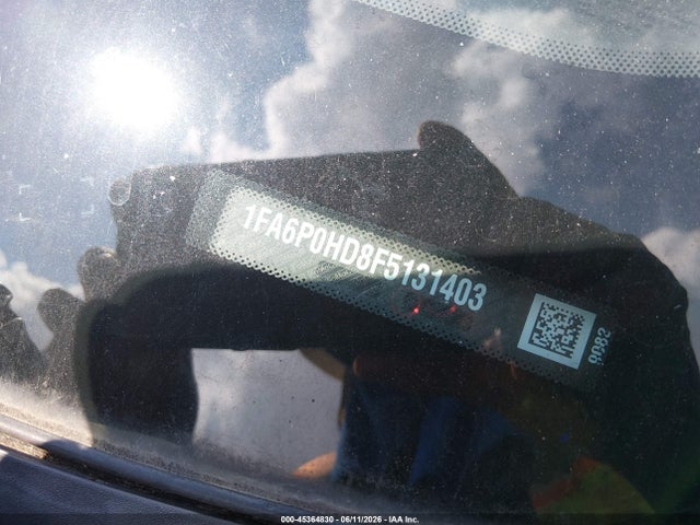Aukcja sprzedaży 2015 Ford Fusion Se, vin: 1FA6P0HD8F5131403, numer aukcji: 45364830