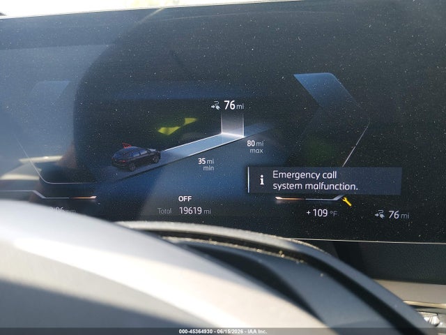 2025 Bmw Ix Xdrive50 მანქანა იყიდება აუქციონზე, vin: WB523CF03SCU80752, აუქციონის ნომერი: 45364930